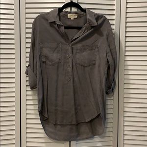 Hi-Low Cloth & Stone Gray Lounge Shirt